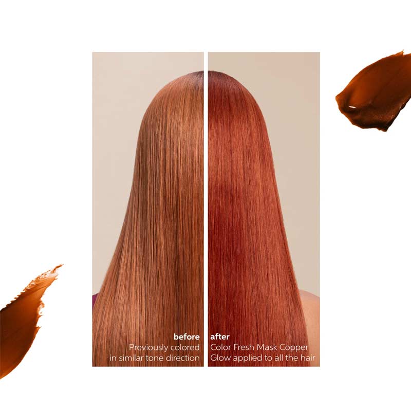 Wella Professionals | Colour Fresh Mask | temporary hair colour | no damage hair colour | colour depositing conditioner | coloured hair mask | weekly colour refresh | colour top-up | at home hair colour | copper glow