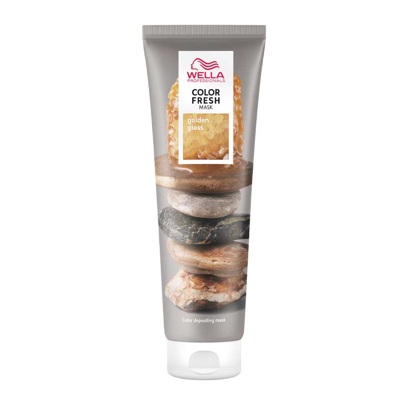 Wella Professionals | Colour Fresh Mask | temporary hair colour | no damage hair colour | colour depositing conditioner | coloured hair mask | weekly colour refresh | colour top-up | at home hair colour | golden gloss