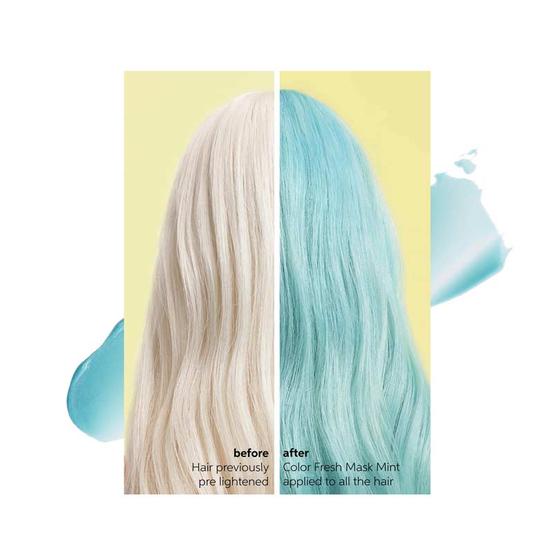 Wella Professionals | Colour Fresh Mask | temporary hair colour | no damage hair colour | colour depositing conditioner | coloured hair mask | weekly colour refresh | colour top-up | at home hair colour | Mint hair