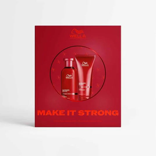 Wella Professionals Ultimate Repair Make it Strong Duo Set face on image white background