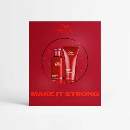 Wella Professionals Ultimate Repair Make it Strong Duo Set face on image white background