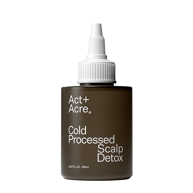 Act+Acre Cold Processed Scalp Detox | #1 Best Seller | Award-Winning Scalp Detox Treatment | lightweight pre-cleanse oil | Basil Leaf, Baobab Oil, Moringa Oil | healthier scalp | luscious locks.