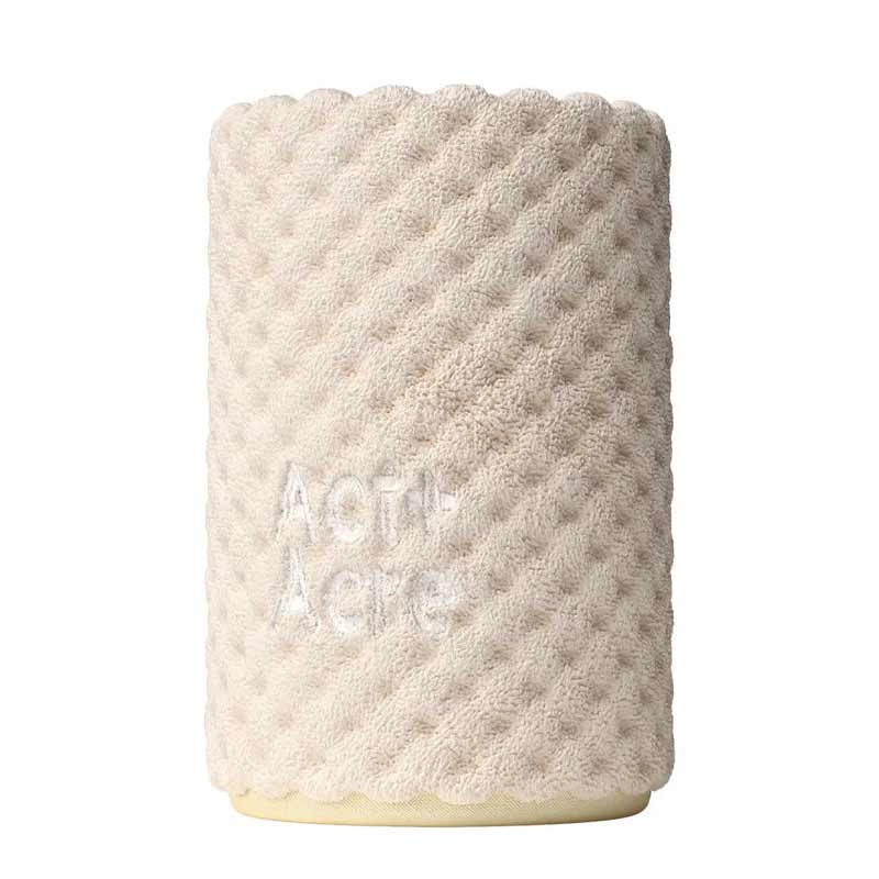 Act+Acre Intelligent Hair Towel | speeds up drying process | minimizes friction | reduces frizz | prevents damage | essential for healthier hair.