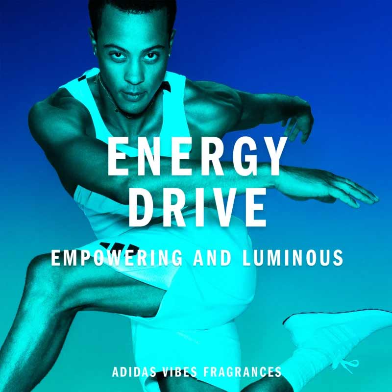 Adidas, Adidas energy drive gift set, fragrance and body wash for him, Adidas Fragrances, active fragrance