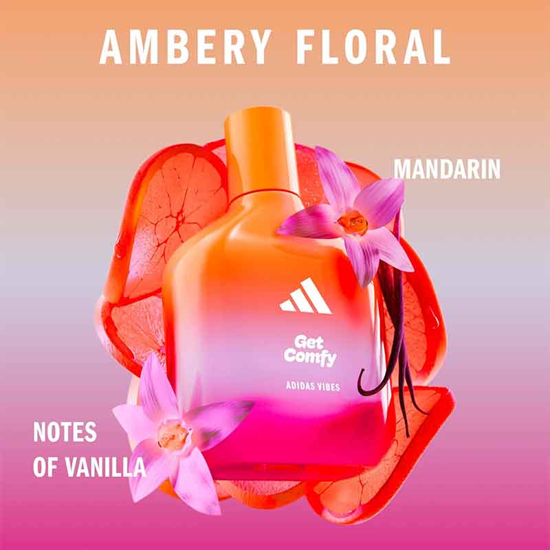 Adidas, Adidas get comfy gift set, perfume for her, shower gel for her
