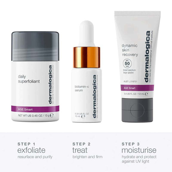 Dermalogica Age Defense Skin Kit | dermalogica | skincare | spf50 | moisturiser | exfoliator 