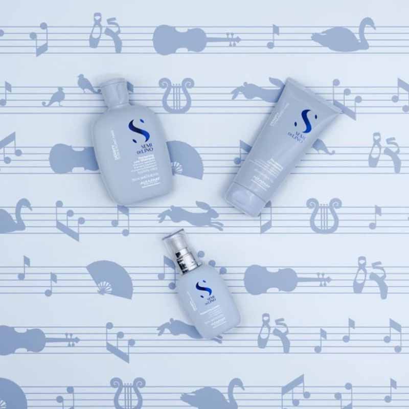 Alfaparf Density Gift Set Product blue table