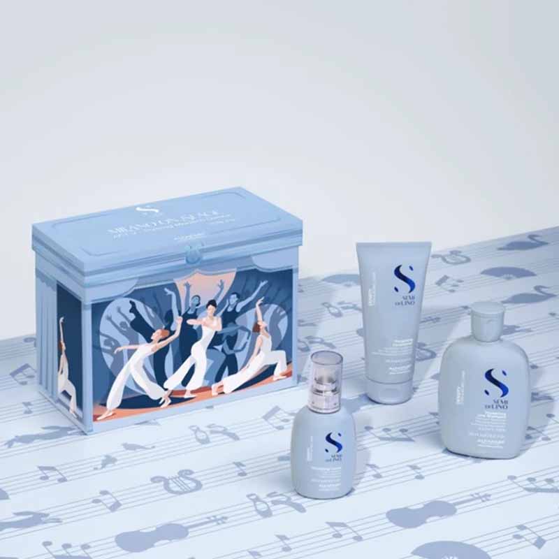 Alfaparf Density Gift Set Blue table