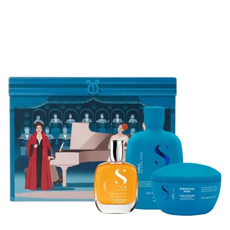 Alfaparf Reconstruction Gift Set White background