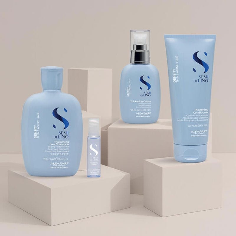 Alfaparf Semi Di Lino Density Range, Haircare For Thin Hair, Aging Hair Care Range