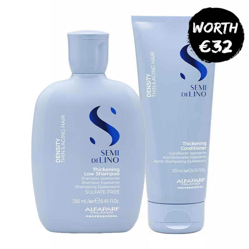 Alfaparf Semi Di Lino Density Thickening Shampoo & Conditioner Duo