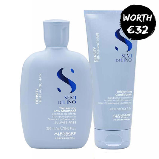 Alfaparf Semi Di Lino Density Thickening Shampoo & Conditioner Duo