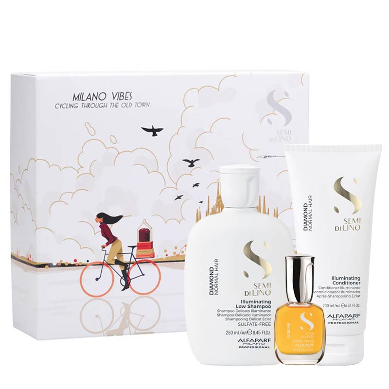 Alfaparf Semi Di Lino Diamond Gift Set