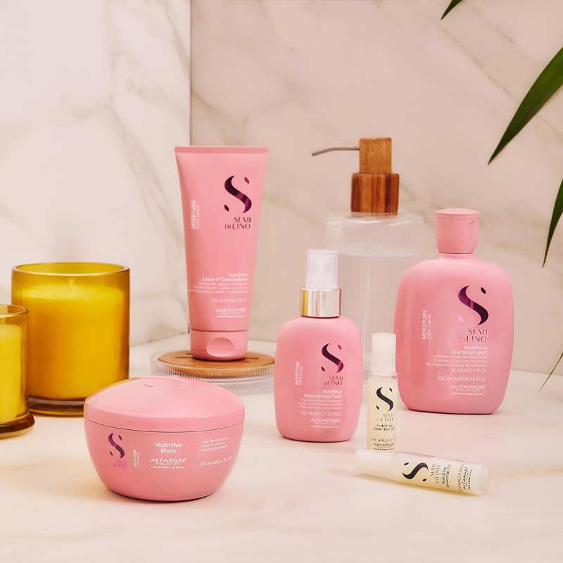 Alfaparf Semi Di Lino Moisture Nutritive Haircare, professional haircare for dry hair, Alfaparf Moisture
