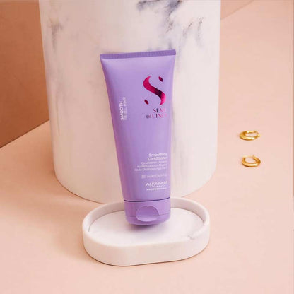 Alfaparf Semi Di Lino Smooth Smoothing Conditioner, professional haircare for frizzy hair