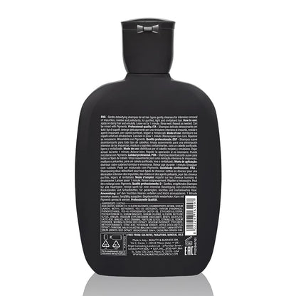Alfaparf Milano Professional Semi Di Lino Sublime Detoxifying Low Shampoo, Gentle Cleansing Shampoo, Product Buildup in hair, sulphate free shampoo