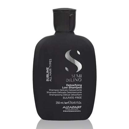 Alfaparf Semi Di Lino Sublime Detoxifying Low Shampoo, clarifying shampoo, product buildup on scalp