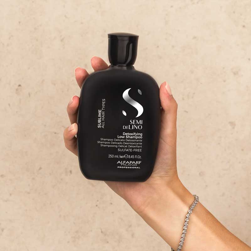 Alfaparf Semi Di Lino Sublime Detoxifying Low Shampoo, professional shampoo