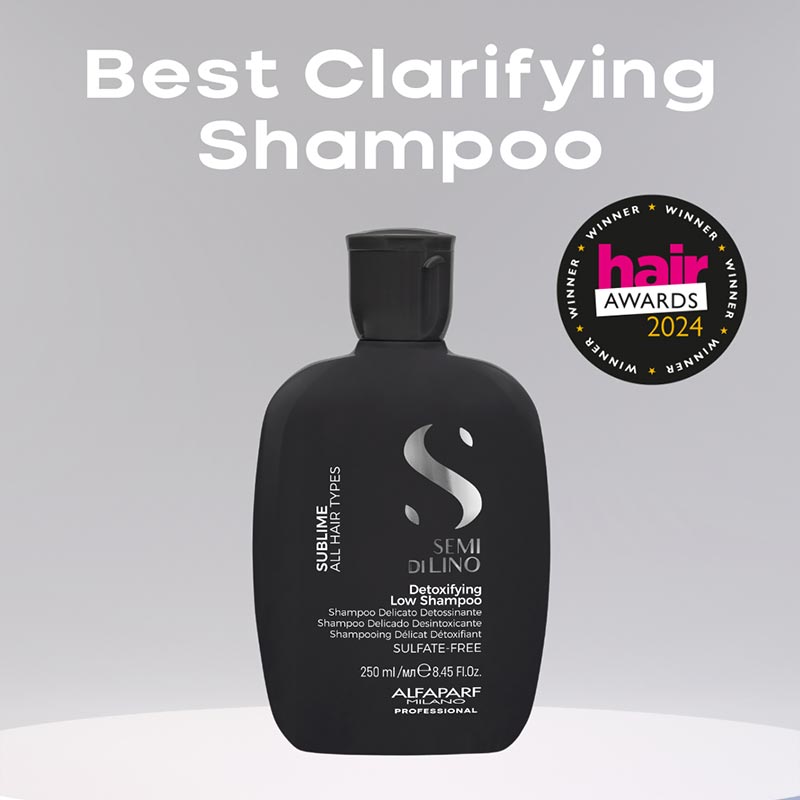 Alfaparf Semi Di Lino Sublime Detoxifying Low Shampoo, Alfaparf clarifying shampoo