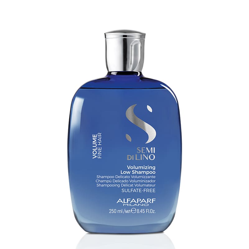 Alfaparf Milano Professional Semi Di Lino Volume Volumizing Low Shampoo, Specially Crafted, Fine Hair, Volumizing, Body-Intensifying Effect, Bring Hair to Life, Flat, Lifeless Locks, Natural Volume, Thickness, Hair Deserves