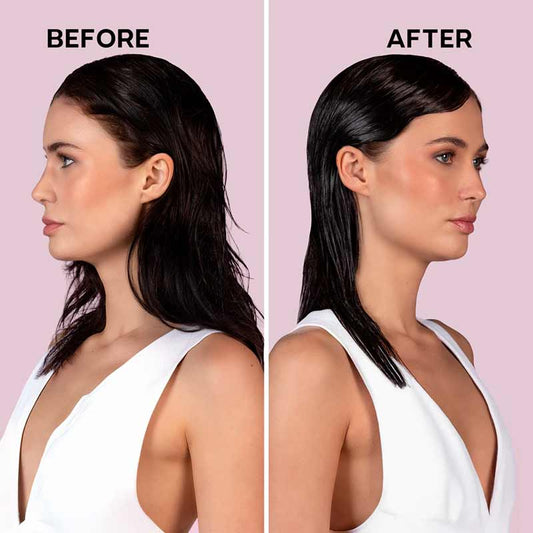 Alfaparf Style & Care Frozen Gel Extra Hold Hair Gel Before & after