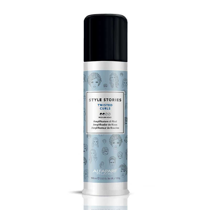 Alfaparf Style Stories Twisted Curls Curl Defining Cream, professional curl cream, styling cream for curly hair
