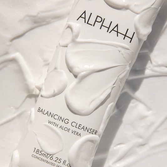Alpha-H | Balancing Cleanser | Bundle | Gentle skincare | Aloe Vera | Cream Cleanser | Soothing face wash | Vitamin E Cleanser