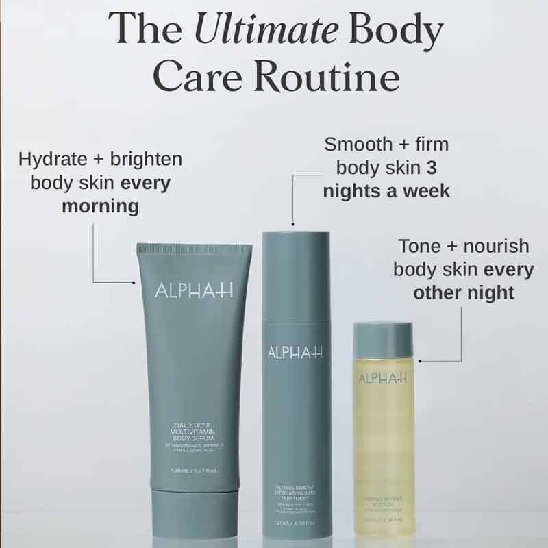 Alpha-H Firming Peptide Body Oil, Alpha-H Body Care Routine