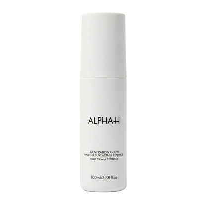 Alpha-H Generation Glow Daily Resurfacing Essence | clean vegan and cruelty free milky formula | chemical exfoliant for sensitive skin