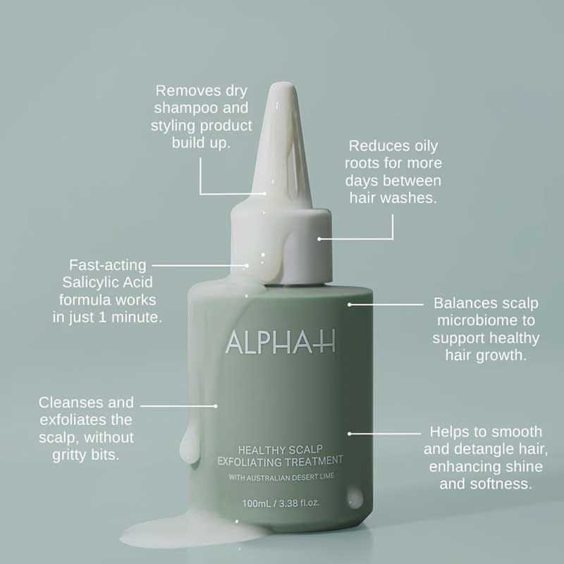 Alpha-H Healthy Scalp Exfoliating Treatment | Australian Desert Lime 