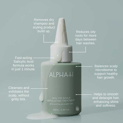 Alpha-H Healthy Scalp Exfoliating Treatment | Australian Desert Lime 