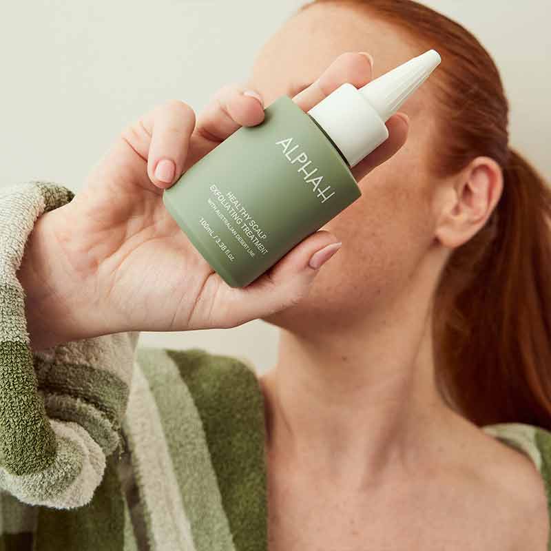 Alpha-H Healthy Scalp Exfoliating Treatment | Australian Desert Lime | Fresh, balanced scalp