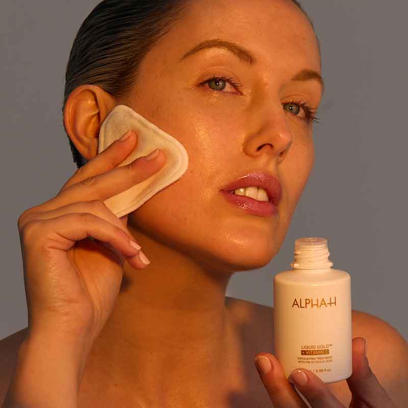Alpha-H, Alpha-H Liquid Gold, Exfoliating Treatment, vitamin C, face exfoliate