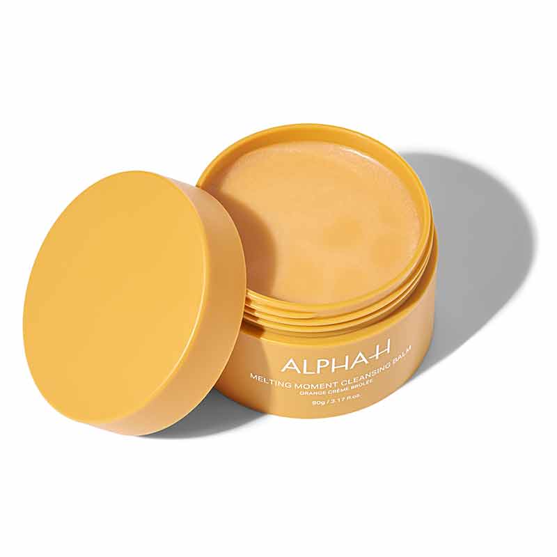 Alpha-H Melting Moment Cleansing Balm with lid off Skincare Christmas Gift