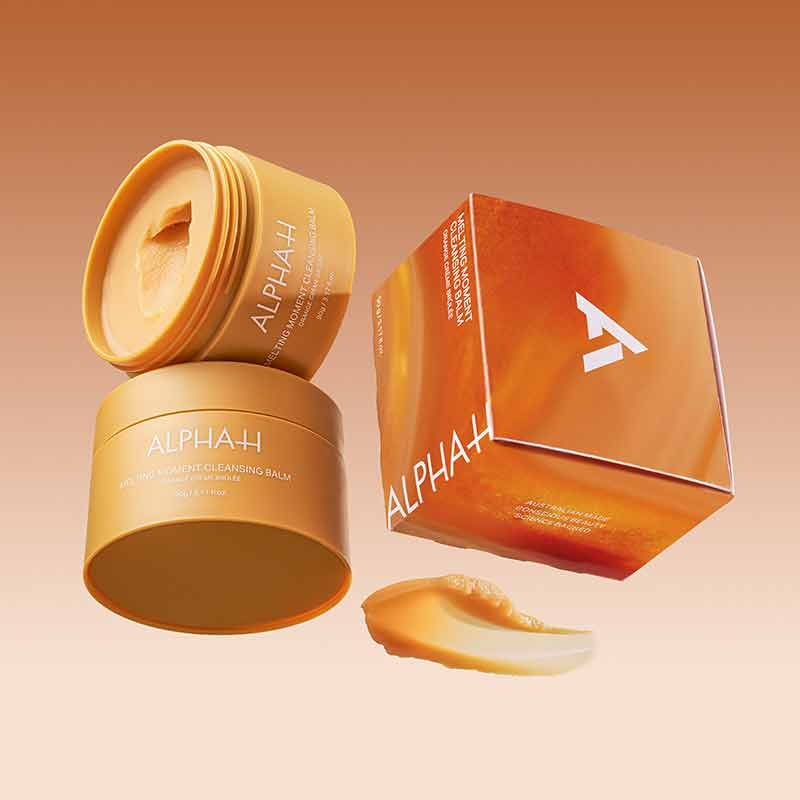 Alpha-H Melting Moment Cleansing Balm Orange Creme Brulee Gift