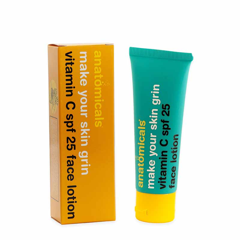 Anatomicals Make Your Skin Grin Vitamin C SPF 25 Face Lotion | vitamin c | spf 25 | sunscreen