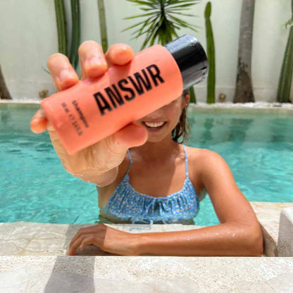 ANSWR Smoothing Shampoo | complements At-home Keratin Treatment | professional-quality hair care | salon-quality results at home.