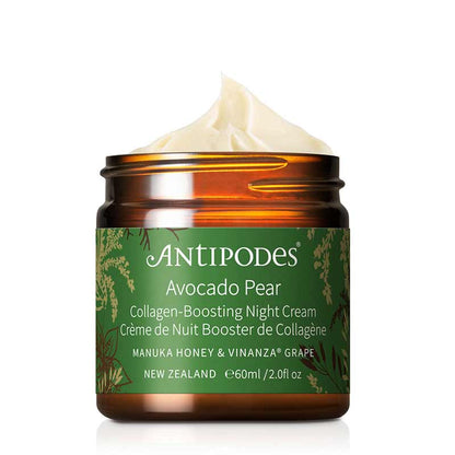 Antipodes Avocado Pear Collagen-Boosting Night Cream | anti-ageing cream
