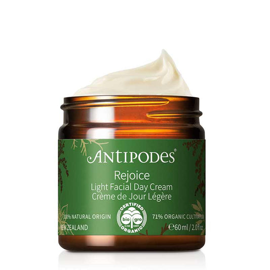 Antipodes Rejoice Light Facial Day Cream | anti-ageing face cream