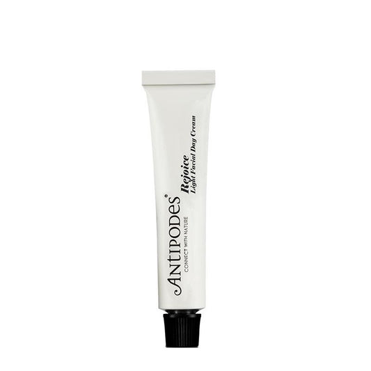 Antipodes Rejoice Light Facial Day Cream | travel size moisturiser 