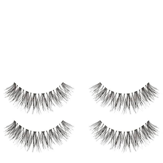 Ardell Deluxe Pack - Wispies Black | eyelashes | pack of two | eyelash glue