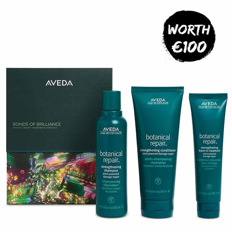 Aveda Bonds of Brilliance Botanical Repair Strengthening Essentials Gift Set
