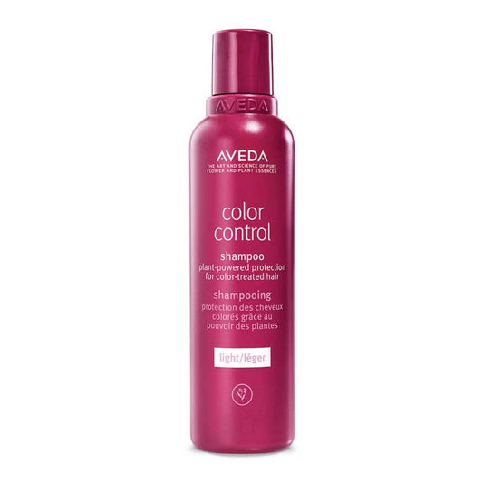 Aveda Color Control Light Shampoo | Gently cleanses | Minimizes colour washout | Leaves hair weightless and airy | Enriched with omega-rich apricot oil | Plant-derived formula | Nourishes and protects colour | Ensures vibrant, radiant shine | Ideal for fine to medium hair types