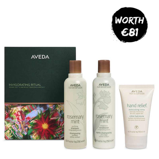 Aveda Invigorating Ritual Rosemary Mint & Hand Relief Energising Essentials Gift Set