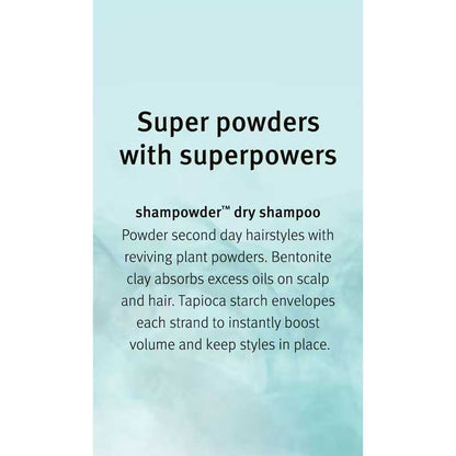 Aveda Shampowder Dry Shampoo | Bentonite clay | Tapioca starch | volume & texture 