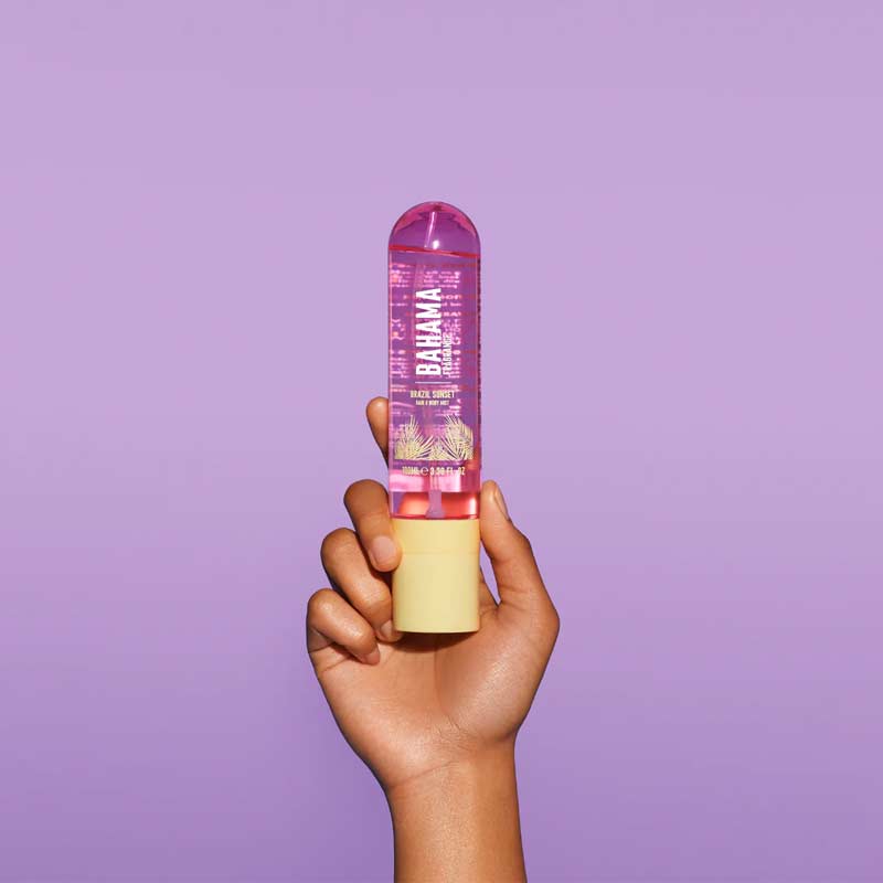 Bahama | Brazil Sunset Hair & Body Mist | vanilla perfume | dark amber scent | hair & body perfume