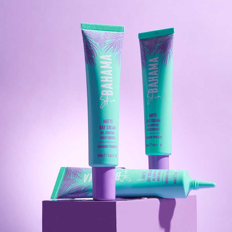 Bahama Skin Matte Day Cream | Ultimate 2-in-1 Hybrid Moisturizer | Provides Shine-Free Complexion | Infused with Bamboo Powder for Non-Greasy, Oil-Controlling Finish | Ensures Complete Hydration | Nourishing, Lightweight Formula