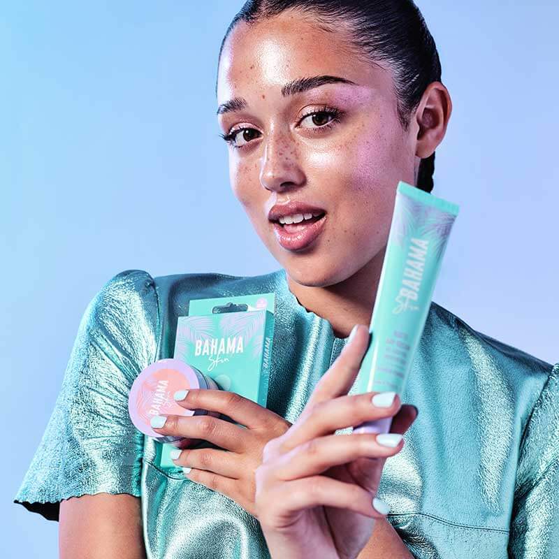 Bahama Skin oil control heroes gift set, hibiscus clay mask