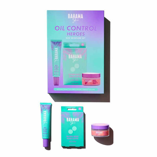 Bahama Skin oil control heroes gift set, matte day cream