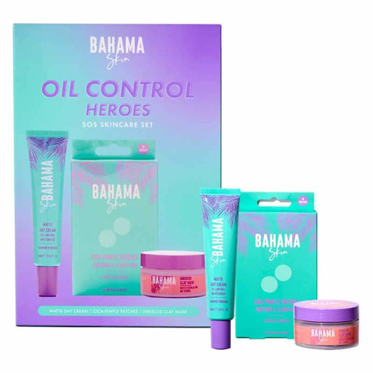 Bahama Skin oil control heroes gift set